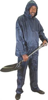 RAINSUIT MSAFE NAVY R/RIZED XL 2PC+HOOD