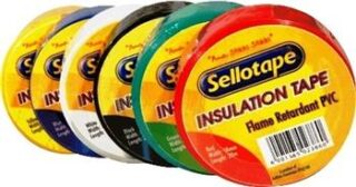 TAPE SELLO INSULATION 18X20M YELLOW