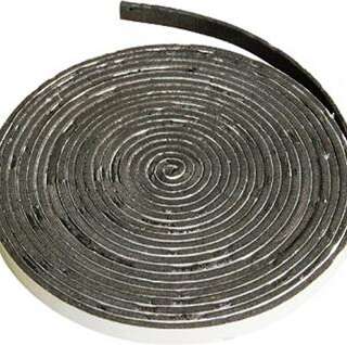 WEATHER STRIP MTS  6X12MMX5M BLACK