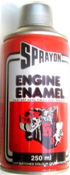 SPRAYON PAINT ENGINE ENAMEL MET/SILVER