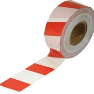 TAPE SELLO BARRIER WHITE/RED 75MMX100M