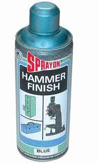 SPRAYON PAINT  SILVER HAMMER FINISH 350M