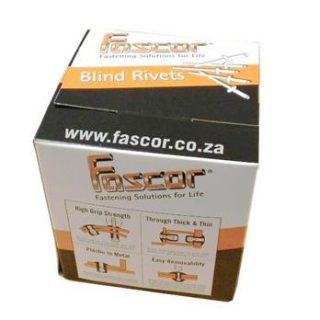 Rivet Fascor As3208 3.2X08Mm Box/500