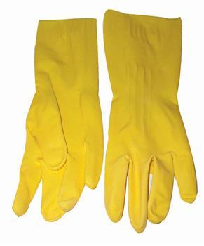 GLOVE MATSAFE LATEX HOUSE/H YELLOW M