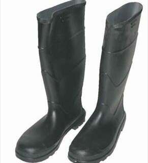 GUMBOOTS BATA JOBBER NSTC BLACK S11