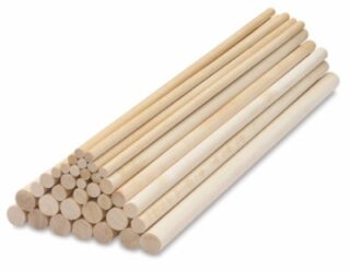 DOWEL STICK MALAY HARDWOOD 915MM X12MM