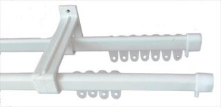 CURTAIN RAIL COMP DBLE 2.0MT COLLECT