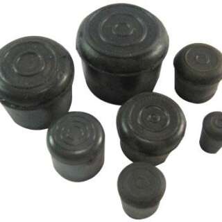 FERRULES RUBBER/PVC ROUND 38.0MM PVCRF38