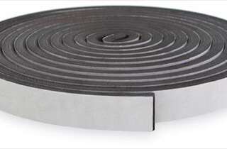 WEATHER SEAL  10MM*20MM*5MT BLACK FOAM