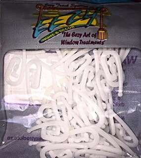 CURTAIN HOOKS ACETYL R6  PER PACK 50