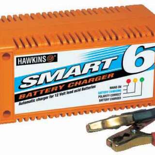 BATTERY HAWKINS SMART 6 CHARGER 6A 12V