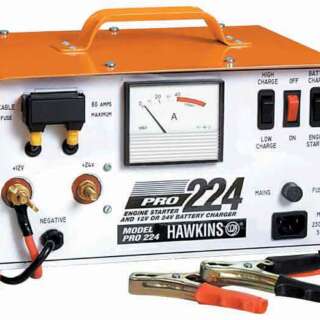 BATTERY HAWKINS PRO224 CHARGER 12/24V