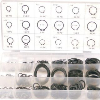 ASSORTED MTS CIRCLIPS 300PC