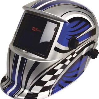 HELMET MAT AUTO-DARK GRIND OPT BLUE