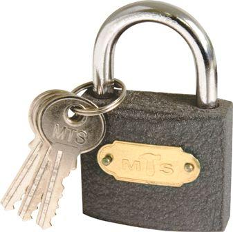 PADLOCK MTS  IRON P/P  50MM