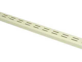 WALL BAND DBL SLOT  588MM WHITE EACH