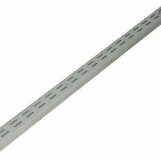 WALL BAND DBL SLOT 1825MM WHITE EACH