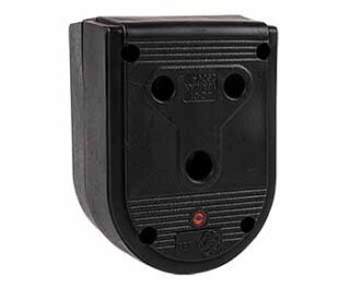 JANUS COUPLER H/D DBL RUBBER LED E/MATE