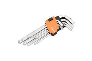 ALLENKEY KENDO BALL 9PC HEX SET LONG ARM