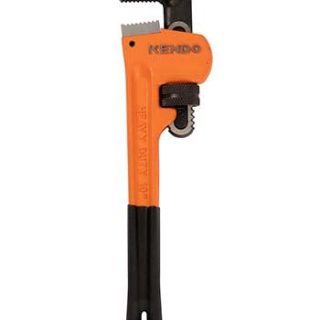 PIPE WRENCH KENDO 250MM BLACK HANDLE