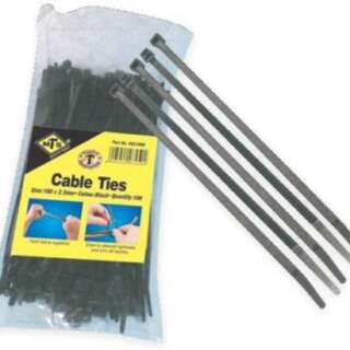 CABLETIE HT BLACK 200X4.6MM PK100 T50R
