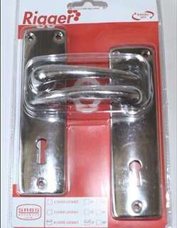 LOCKSET MORTICE 3L CP SABS BLISTER