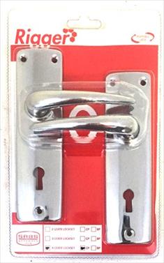 LOCKSET MORTICE 4L CP SABS BLISTER