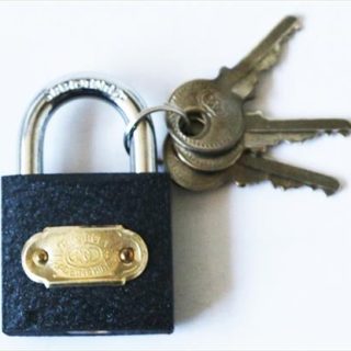 LOCK PADLOCK TRICIRCLE IRON 50MM K/ALIKE 365KA