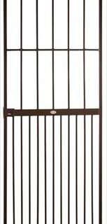 Security Gate P/Coated Brown Lanz 813X2032