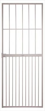 Security Gate P/Coated White Lanz 813X2032