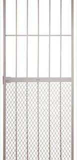Security Gate P/Coated White Neder 813X2032