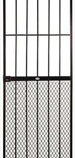 SECURITY GATE P/COATED BLACK NEDER 813X2032