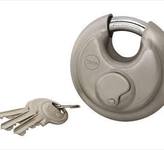Padlock Discus 70Mm Yale Blister Ye130/70/165/1