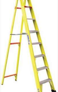 Stepladder A Frame F/Glass Industrial 8 Step 2.4Mt (115Kg) M