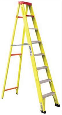 Stepladder A Frame F/Glass Industrial 8 Step 2.4Mt (115Kg) M