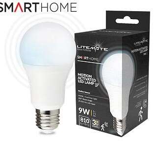 LED LITEMATE A60 9W E27 MOTION SENSOR