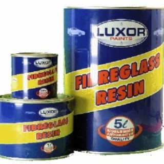 FIBRE GLASS RESIN C/W CATYLIST 5 0LT  LUXOR