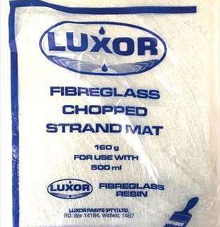 FIBRE GLASS CHOPPED MAT PREPACK  160G LUXOR