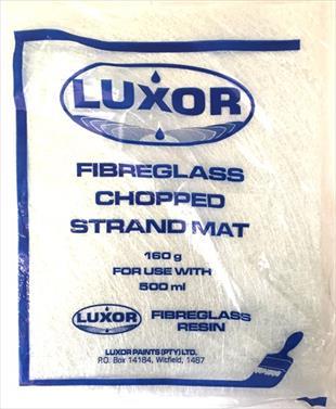 FIBRE GLASS CHOPPED MAT PREPACK  160G LUXOR