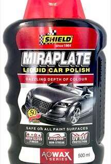 Shield Polish Liquid Wax Miraplate 500Ml Sh44
