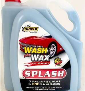 Shield Shampoo & Wax Splash 5Ltr Sh26