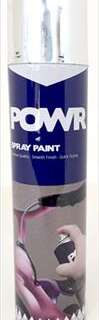 PAINT SPRAY METAL CHROME MIRROR 300ML POWR