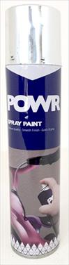 PAINT SPRAY METAL CHROME MIRROR 300ML POWR