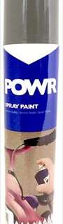 PAINT SPRAY STD GREY PRIMER 300ML POWR