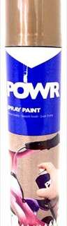 PAINT SPRAY STD BRONZE 300ML POWR