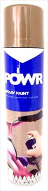 PAINT SPRAY STD BRONZE 300ML POWR