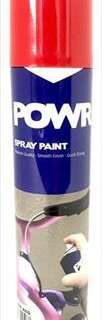 PAINT SPRAY STD RED FIRE ENGINE 300ML POWR