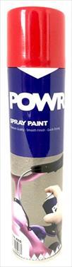 PAINT SPRAY STD RED FIRE ENGINE 300ML POWR