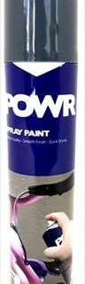PAINT SPRAY STD GREY MACHINERY 300ML POWR