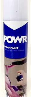 PAINT SPRAY STD WHITE PEARL 300ML POWR
